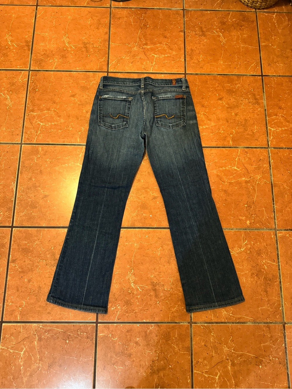 7 For All Mankind Bootcut Jeans Women’s Size 29 Medium Wash Designer Denim Y2K